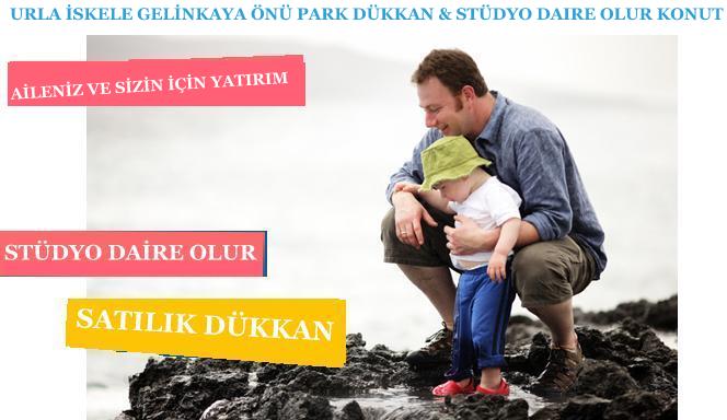 urla iskele gelinkaya tourism dukkan daire